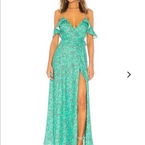 Lovers + Friends Mandy Wrap Maxi